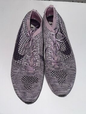 Nike Women's Flyknit Running Shoes - Lavender/Purple